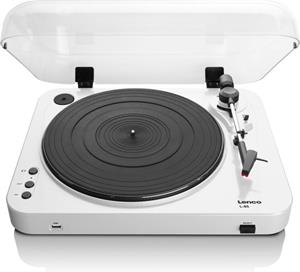 Lenco L-85 Turntable with USB Direct Recording - White