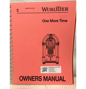 Fiftiesstore Wurlitzer One More Time Vinyl Manual