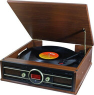 Fiftiesstore Soundmaster PL585BR Platenspeler Met DAB+ Radio