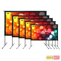 Elite Screens Yard Master 2 Series OMS120H2-DUAL - Projektionsschirm mit Beinen - 305 cm (120")