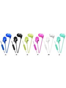 JVC HA-FR15-Z-E Kleurrijke in-ear hoofdtelefoon met afstandsbediening en microfoon. Type product: Headset, Draagwijze: In-ear, Aanbevolen gebruik: Calls/Music. Connectiviteitstechnologie: Bedraad, Con