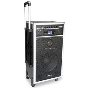 Vonyx ST-180 mobiles Soundsystem mit Mikrofonen