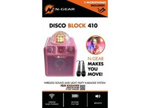 N-Gear Disco Block 410 Portable Bluetooth Disco / Karaoke Speaker Karaoke-Anlage