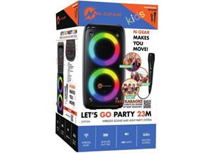 N-Gear Portable Party BluetoothSpeaker LGP23 Karaoke-Anlage