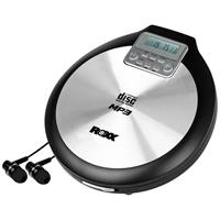 Roxx PCD 600 Discman CD, CD-R, CD-RW, MP3 Zwart