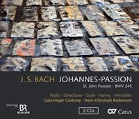 Carus St. John Passion Bwv 245 - Winckhler - Benno Schachtner - G