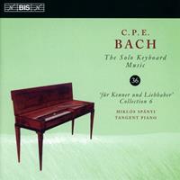 Bis Solo Keyboard Music Vol.36 - Miklos Spanyi