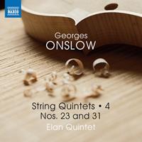 Naxos Georges Onslow: String Quintets 4 Nos. 23 And 31 - Elan Quintet