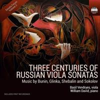 Three Centuries Of Russia Viola Sonatas - Basil Vendryes / William David
