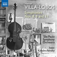 Naxos Symphonies Nos.8, 9 And 11 - H. Villa-lobos