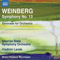 Naxos Symphony No.13/Serenade For Orchestra - Siberian State Symphony Orchestr