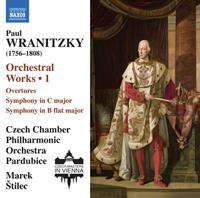 Naxos Paul Wranitzky: Orchestral Works Vol. 1 - Czech Chamber Philharmonic Orche