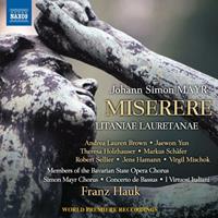 Naxos Miserere/Litaniae Lauretanae - J.s. Mayr
