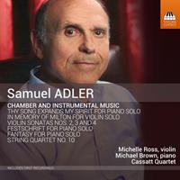 Toccata Classics Chamber And Instrumental Music - Samuel Adler