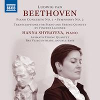 Quartet Piano Concerto No. 1 - Symphony No. 2 (Transcriptions For Piano And String Quintet By - Vliegenthart