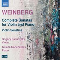 Naxos Complete Sonatas For Violin & Piano - M. Weinberg