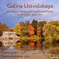 Divine Art Complete Music For Violin And Piano - Galina Ustvolskaya