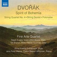 Dvorak: Spirit Of Bohemia - Fine Arts Quartet