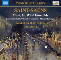 Naxos Saint-Saens: Music For Wind Ensemble - Band Of The Raf College