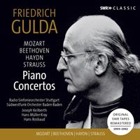 Swr Classic Piano Concertos By Mozart/Haydn/Beethoven/Strauss - Friedrich Gulda