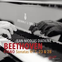 Solo Musica Beethoven Piano Sonatas No.7, 23 & 28 - Jean Diatkine -nicolas
