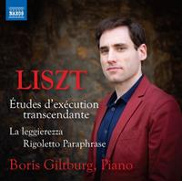 Naxos Liszt: Etudes D'Execution Transcendante - Boris Giltburg