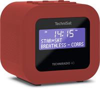 TechniSat Techniradio 40 DAB radio Rood