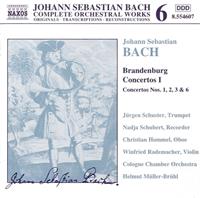 Naxos Brandenburg Concertos I - Frank Peter Zimmermann