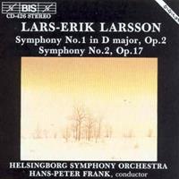 Bis Symphonies No.1 & No.2 - Lars Larsson -erik