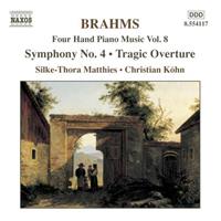 Naxos Brahms: 4hand Pia. Mus. Vol. 8 - Matthies-silke-thora/kohn-chr.