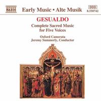 Sacred Music 5 Voices Five Voices - Summerly-j./oxford Camerata