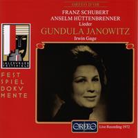 Orfeo Gundula Janowitz Liederabend - Gundula Janowitz- Irwin Gage