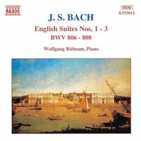 Naxos English Suites 1-3 - Johann Sebastian Bach