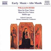 Byrd: Masses For 4 & 5 Voices - Summerly/oxford Camerata