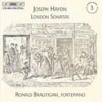 Bis Piano Sonatas 3 - Ronald Brautigam- Fortepiano