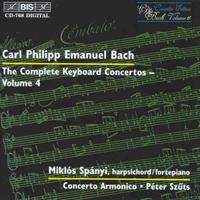 Bis Complete Keyboard Concertos Volume 4 - Miklos Spanyi - Concerto Armonic