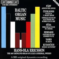 Bis Baltic Organ - Hans-ola Ericsson Playing The 19