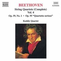 String Quartets Vol.4 -Complete-, With Kodaly Quartet, Op.59 & Op.95 - David Zinman