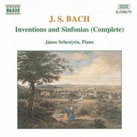 Naxos Bach: Inventions & Sinfonias - Sebestyen-janos