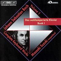 Bis Das Wohltemperierte Klavier Vol 1 - Suzuki- Masaaki