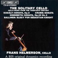 Bis Crumb / Hindemith / Kodaly / Sallinen: Works For Solo Cello - Frans Helmerson
