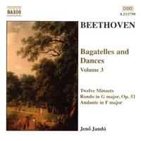 Naxos Beethoven: Bagatelles & Dances - Jando-jeno