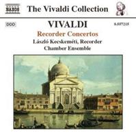 Naxos Vivaldi: Recorder Concertos - Kecskemeti-laszlo/+