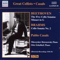 Naxos Historical Casals:Beethoven.Brahms-Cello - Casals-pablo