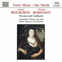 Naxos Holborne&Robinson: Lute Music Lute, With Christopher Wilson On Lute, Shirley Rumsey - Wilson-c./rumsey-s.