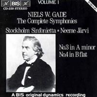 Bis Gade - Symphonies I - Stockholm Sinfonietta/neeme Jär