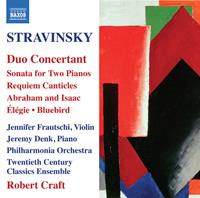 Naxos Duo Concertante/Duo Piano Sonata/Requiem Canticles - Igor Stravinsky
