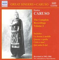 Naxos Historical Enrico Caruso Vol.2:1903-1906 Recordings - Caruso-enrico