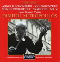 Orfeo Schã-Nberg- Prokovjew; Mitropoulo - Louis Krasner; Symphonieorches