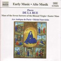 Naxos De La Rue: Masses And Motets The Blessed Virgin, With Ars Antiqua De Paris, Michel Sa - Sanvoisin-michel